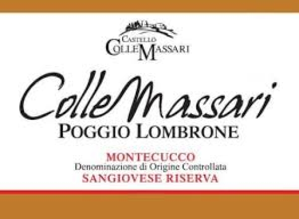 Castello Colle Massari Poggio Lombrone Montecucco Sangiovese Riserva DOCG 2015